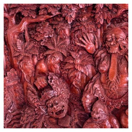 RELIEVE PROCEDENTE DE BALI DEL ÚLTIMO TERCIO DE SIGLO XX