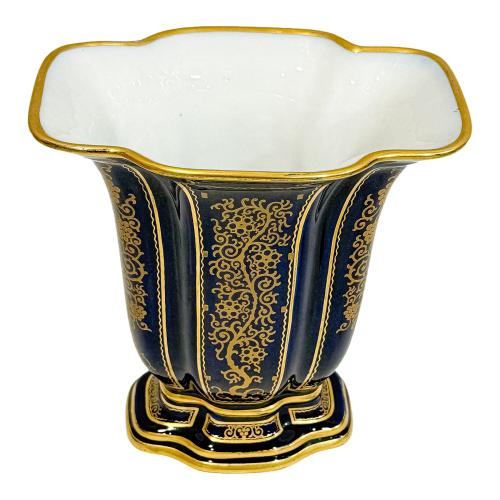 JARRÓN DE PORCELANA ALEMANA DE LOS AÑOS 70