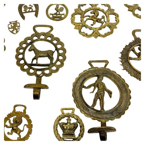 CONJUNTO DE PIEZAS DECORATIVAS BRONCE
