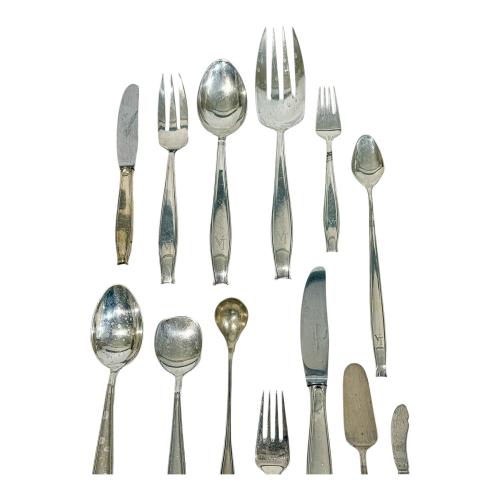 GRAN CUBERTERÍA EN PLATA DEL ÚLTIMO TERCIO DEL S.XX