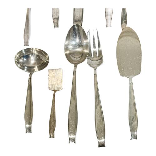 GRAN CUBERTERÍA EN PLATA DEL ÚLTIMO TERCIO DEL S.XX