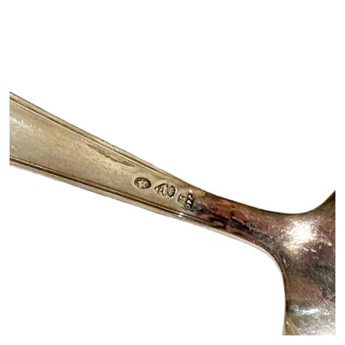 GRAN CUBERTERÍA EN PLATA DEL ÚLTIMO TERCIO DEL S.XX
