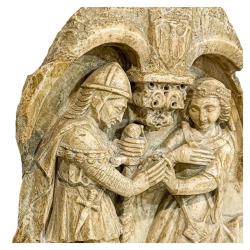 GRUPO ESCULTÓRICO NEOGÓTICO, ÚLTIMO TERCIO DEL S. XIX