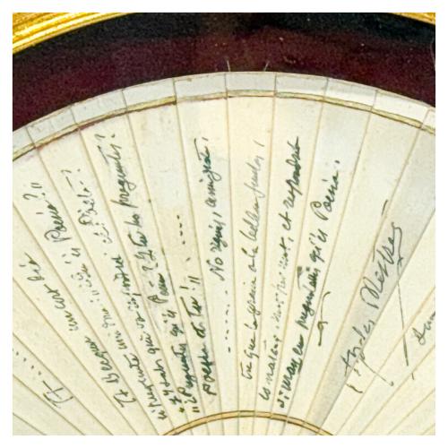 ABANICO FIRMADO POR APEL.LES MESTRES, CIRCA1924