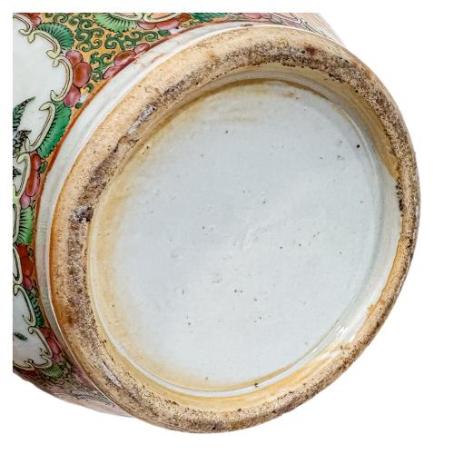 GRAN JARRA EN PORCELANA ORIENTAL DE FINALES DEL S.XIX