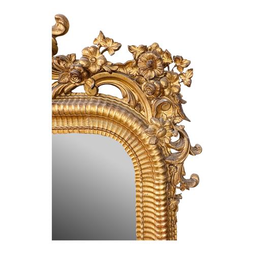 GRAN ESPEJO DE PARED FRANCÉS DE FINALES DEL S.XIX