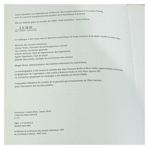 VIENNE 1900. KLIMT, SCHIELE, MOSER, KOKOSCHKA