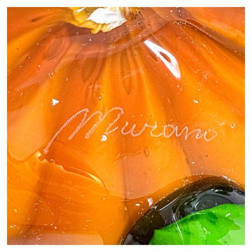 TORTUGA DE CRISTAL SOPLADO DE MURANO  ÚLTIMO CUARTO S. XX