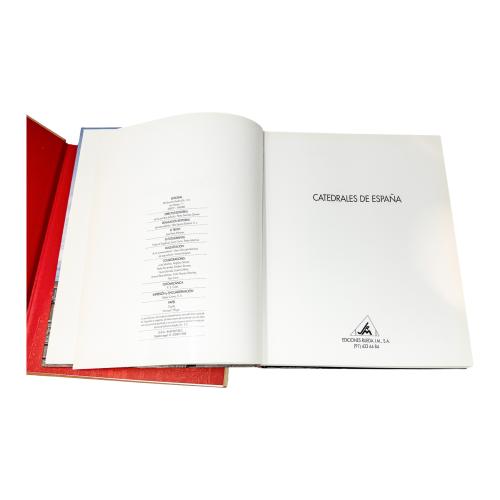 DOS LIBROS SOBRE CATEDRALES DE ESPAÑA Y CATALUÑA