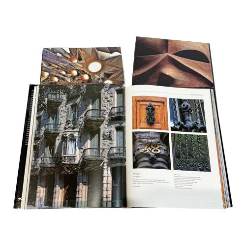 DOS LIBROS MONOGRAFICOS DE ANTONI GAUDI