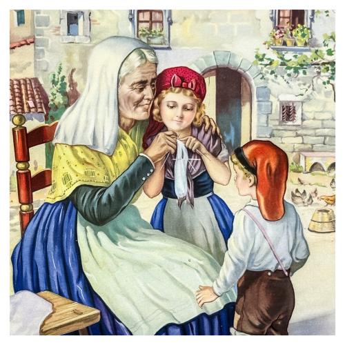 CARTEL DE CHOCOLATE RIUCORD DE 1937