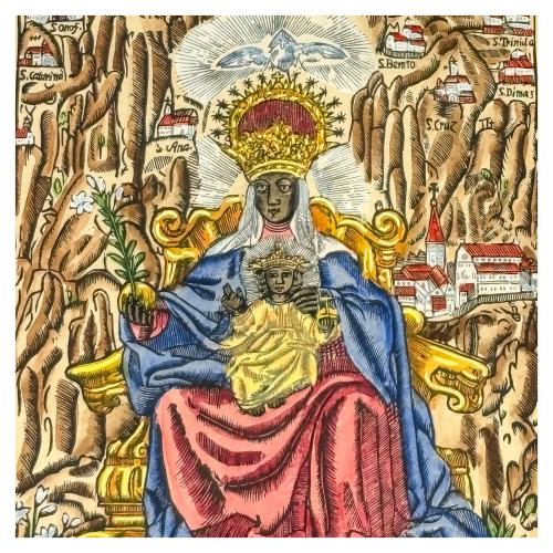 XILOGRAFIA DE NUESTRA SEÑORA DE MONTSERRAT