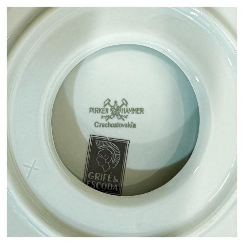 VAJILLA DE PORCELANA CHECOESLOVACA DE LOS AÑOS 40
