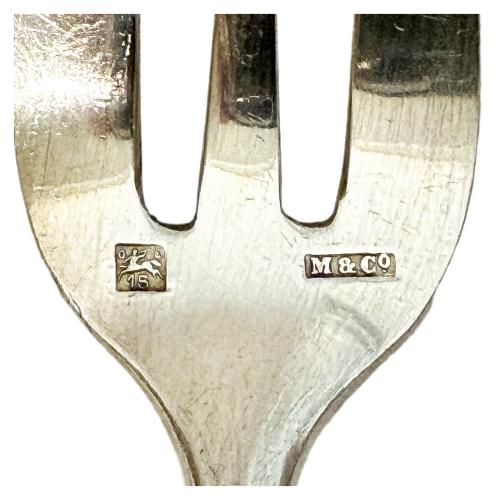 CONJUNTO DE CUBIERTOS EN PLATA 