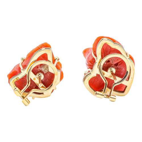 PENDIENTES ROSAS DE FERRAN CONTRERAS
