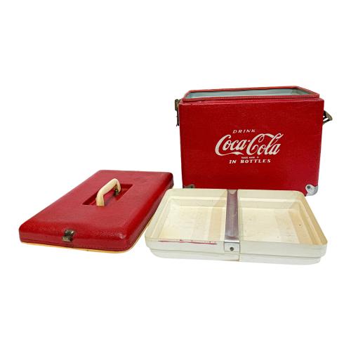 NEVERA PORTÁTIL AMERICANA DE COCA-COLA  AÑOS 50