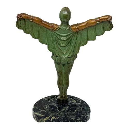 ESCULTURA EN CALAMINA ART DECÓ