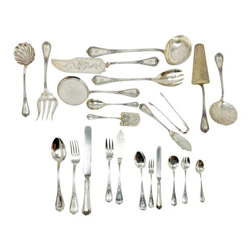 CUBERTERIA EN PLATA DEL PRIMER TERCIO DEL S.XX