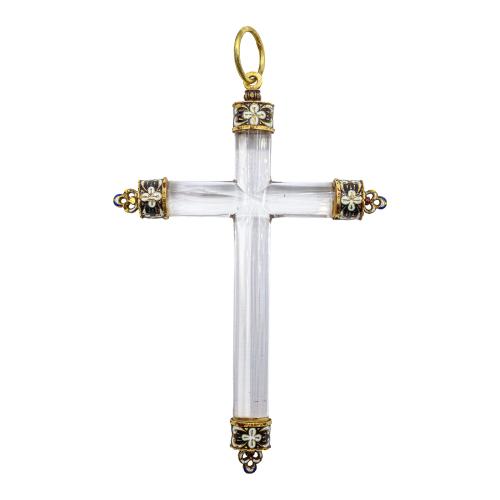 CRUZ DEVOCIONAL DEL S.XVII-XVIII