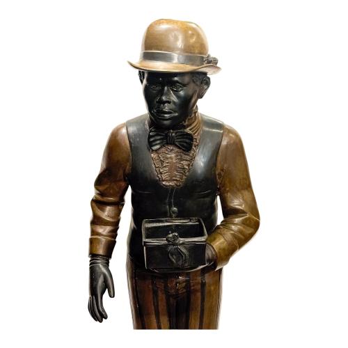 FIGURA EN BRONCE DEL ÚLTIMO CUARTO DEL S.XX