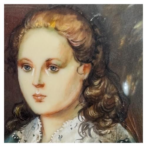 MINIATURA FRANCESA DE FINALES DEL S.XIX PPS. DEL S.XX