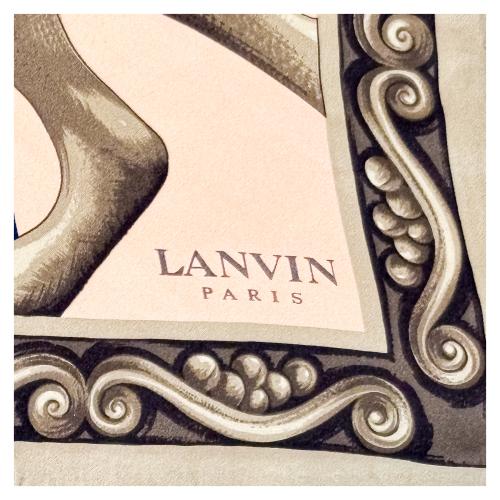 PAÑUELO DE SEDA LANVIN