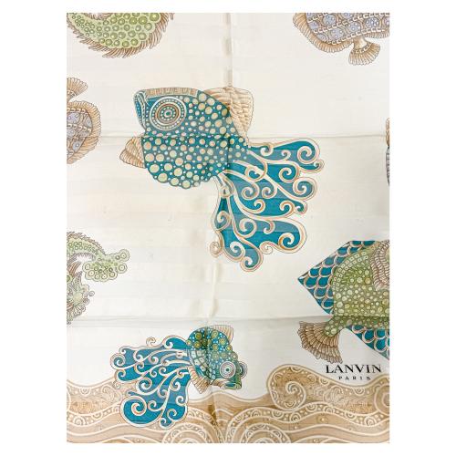 PAÑUELO DE SEDA LANVIN