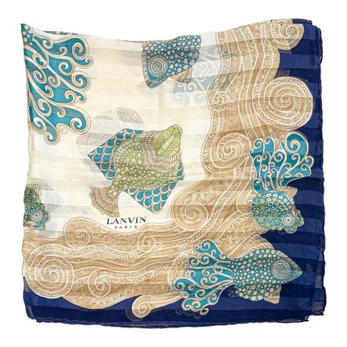 PAÑUELO DE SEDA LANVIN
