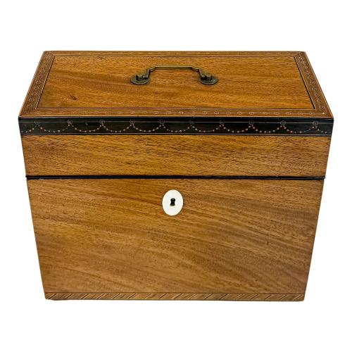 CAJA LICORERA INGLESA DEL S.XIX