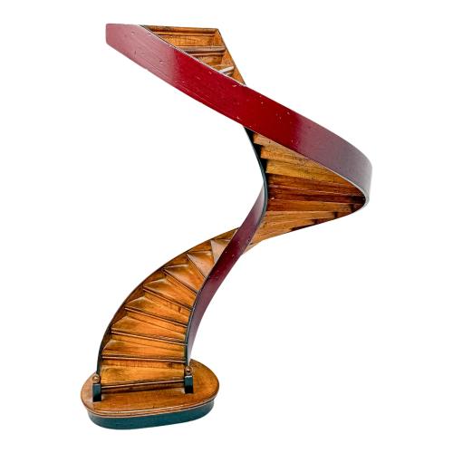 ESCALERA DE CARACOL EN MINIATURA S.XX