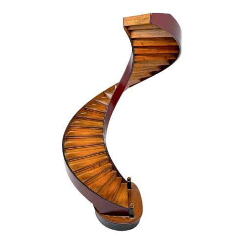 ESCALERA DE CARACOL EN MINIATURA S.XX