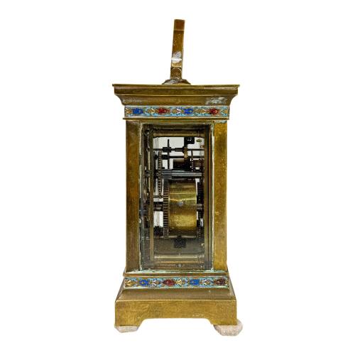RELOJ DESPERTADOR FRANCÉS DUVERDREY & BLOQUEL, DEL S.XIX 