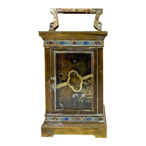 RELOJ DESPERTADOR FRANCÉS DUVERDREY & BLOQUEL, DEL S.XIX 