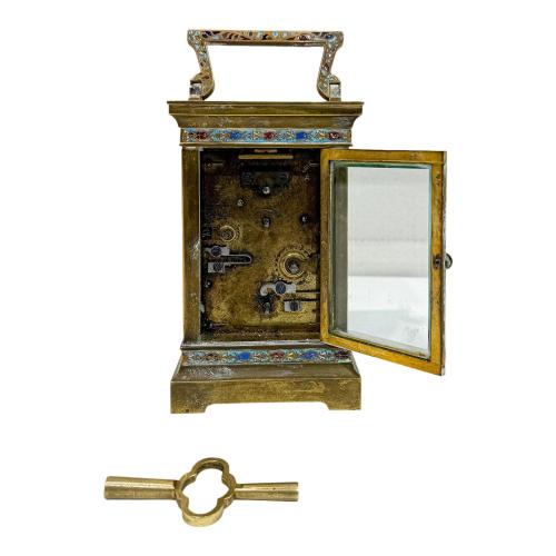 RELOJ DESPERTADOR FRANCÉS DUVERDREY & BLOQUEL, DEL S.XIX 