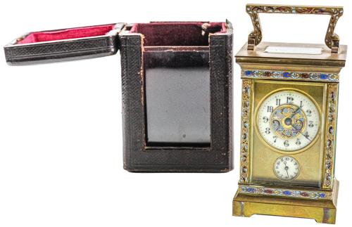 RELOJ DESPERTADOR FRANCÉS DUVERDREY & BLOQUEL, DEL S.XIX 