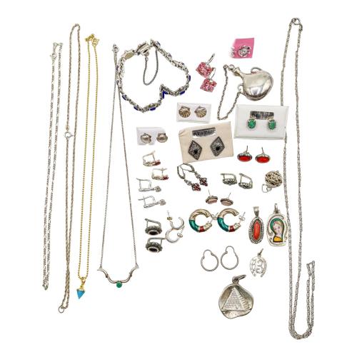 COLECCIÓN DE JOYAS DE PLATA