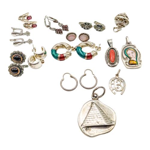 COLECCIÓN DE JOYAS DE PLATA