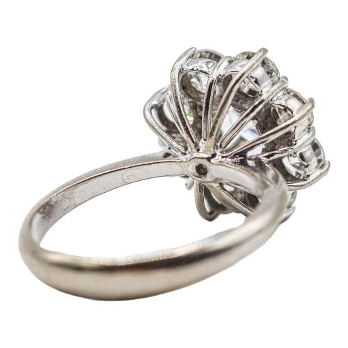 ANILLO ROSETÓN CON BRILLANTES
