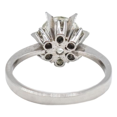 ANILLO SOLITARIO DE LOS AÑOS 70