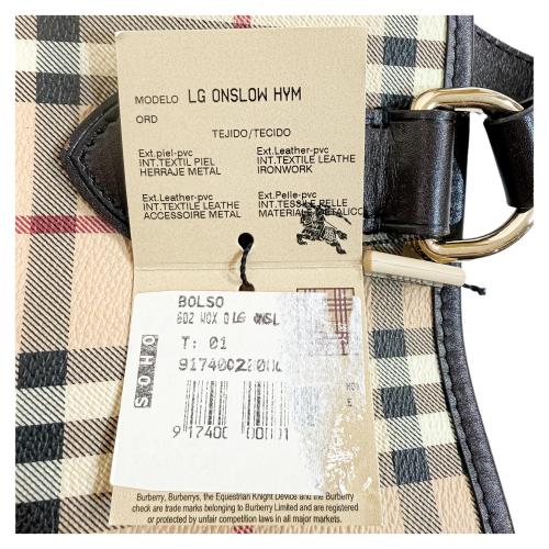 BOLSO BURBERRY HAYMARKET CHECK REGENT