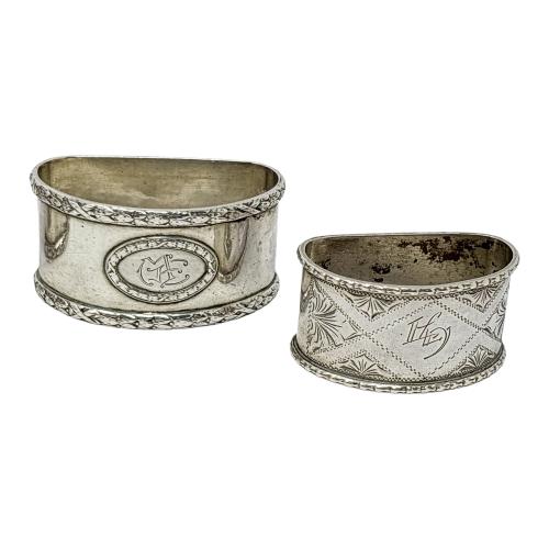 CONJUNTO DE ARGOLLAS EN PLATA DEL PRIMER TERCIO DEL S.XX