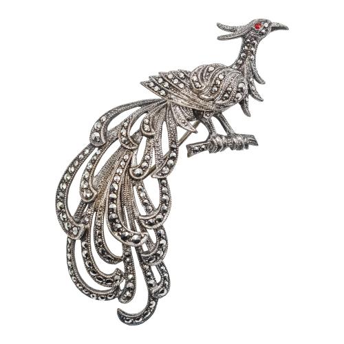 BROCHE PAVO REAL
