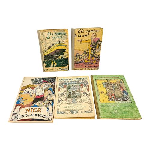 CINCO LIBROS ILUSTRADOS POR LOLA ANGLADA