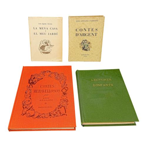 CINCO LIBROS DE LOLA ANGLADA