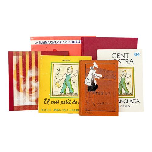 SEIS LIBROS ILUSTRADOS POR LOLA ANGLADA