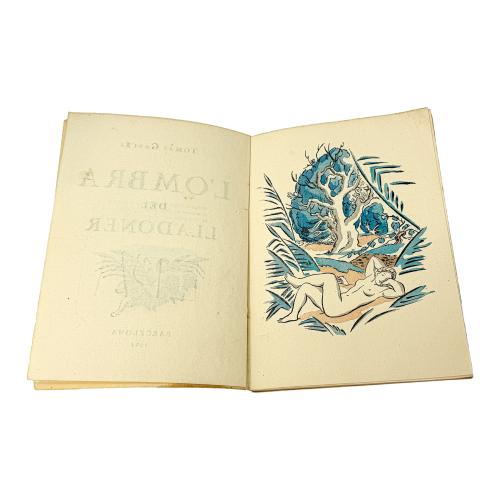 CUATRO POEMARIOS DE TOMAS GARCES ILUSTRADOS POR JOSEP OBIOLS