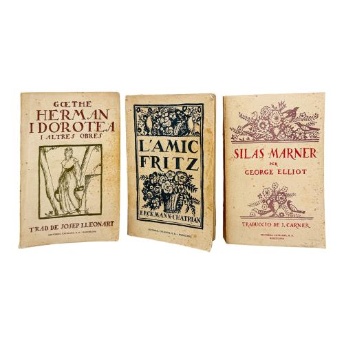 TRES LIBROS ILUSTRADOS POR JOSEP OBIOLS