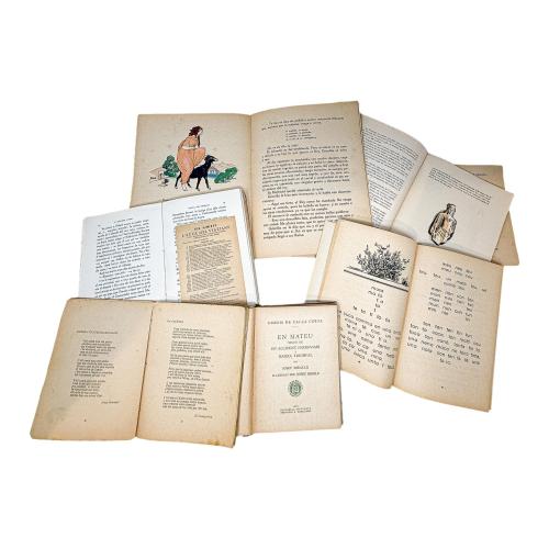 SIETE LIBROS ILUSTRADOS POR JOSEP OBIOLS