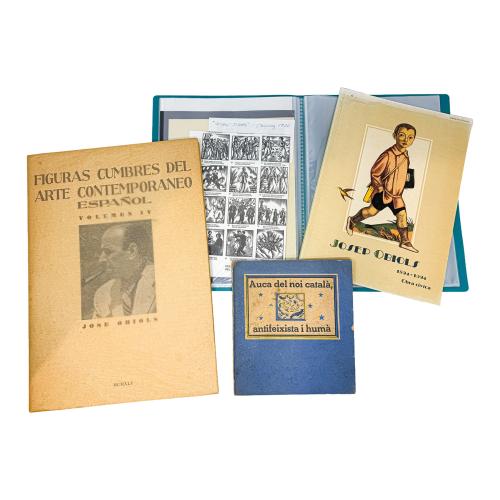 CONJUNTO DE PUBLICACIONES SOBRE JOSEP OBIOLS