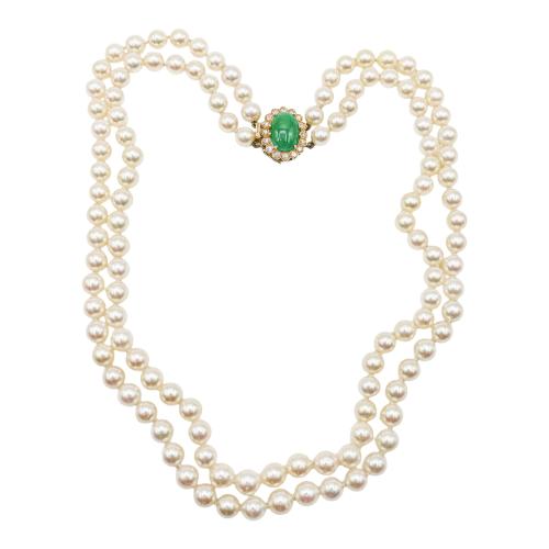 COLLAR DOBLE DE PERLAS